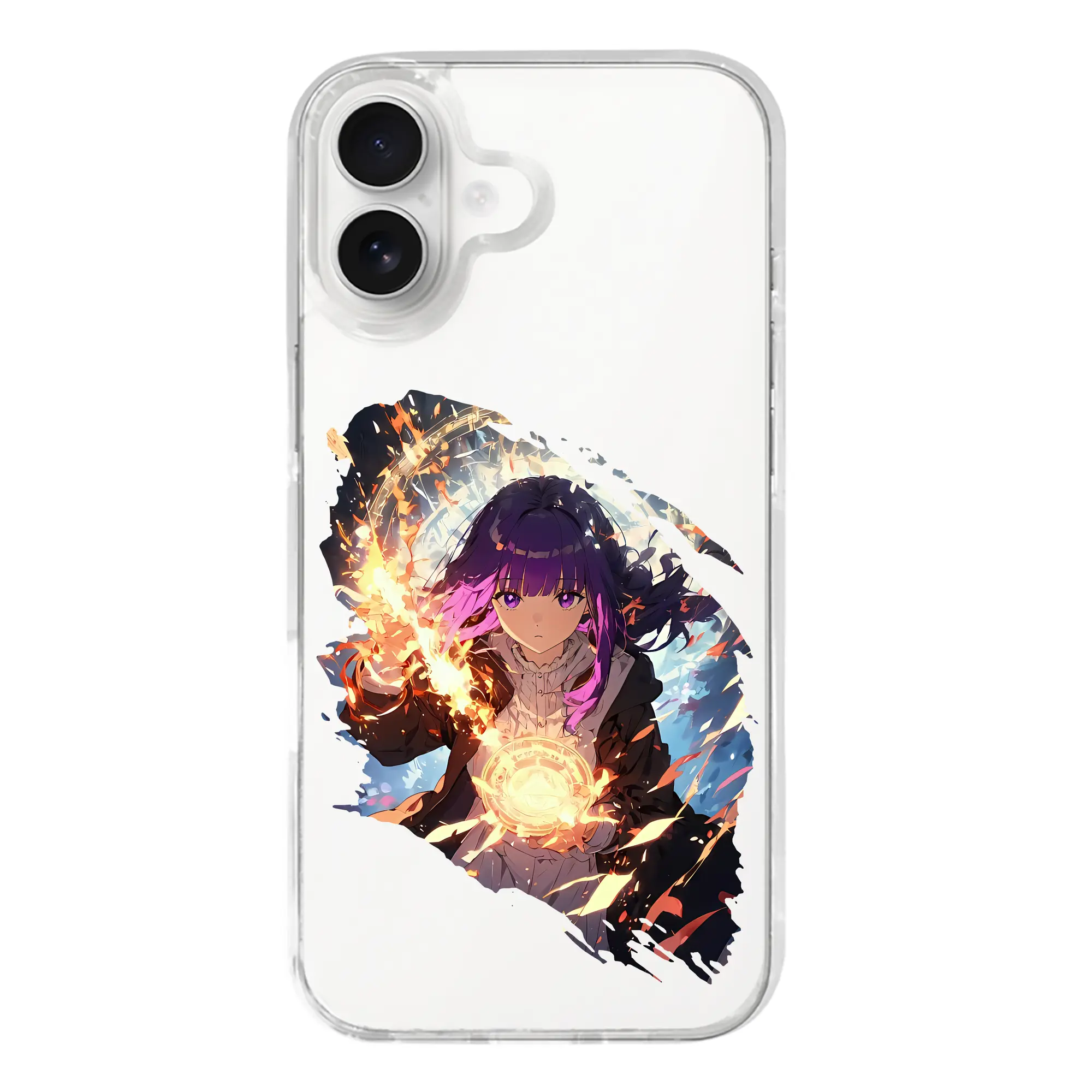 葬送のフリーレン（Frieren） グッズ,フェルン（Fern） - iPhone 17シリーズ 透明スマホケース – 薄型・耐衝撃・精密フィット保護カバー